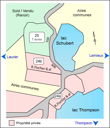 Survey Map for Lac Thompson